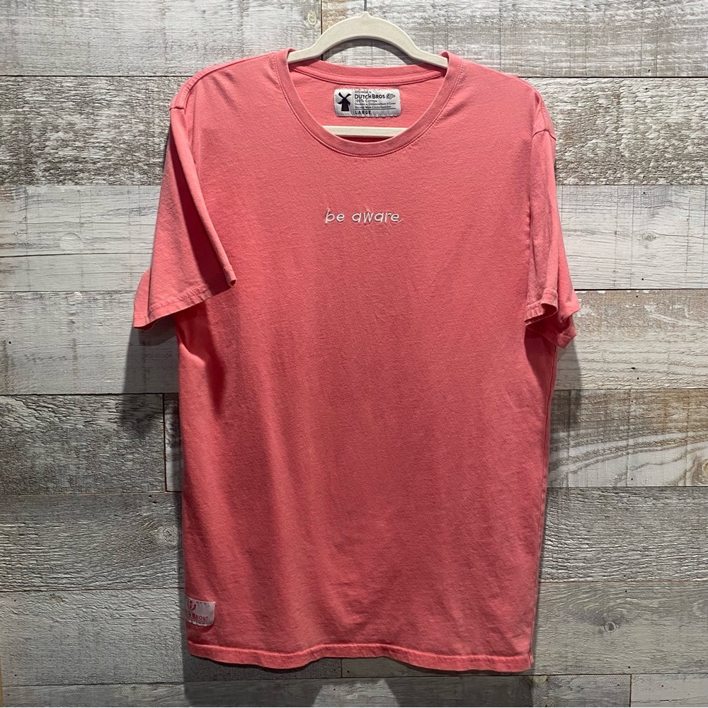 Limited Edition Dutch Bros “Be Aware Breast Cancer Awareness” Tee
